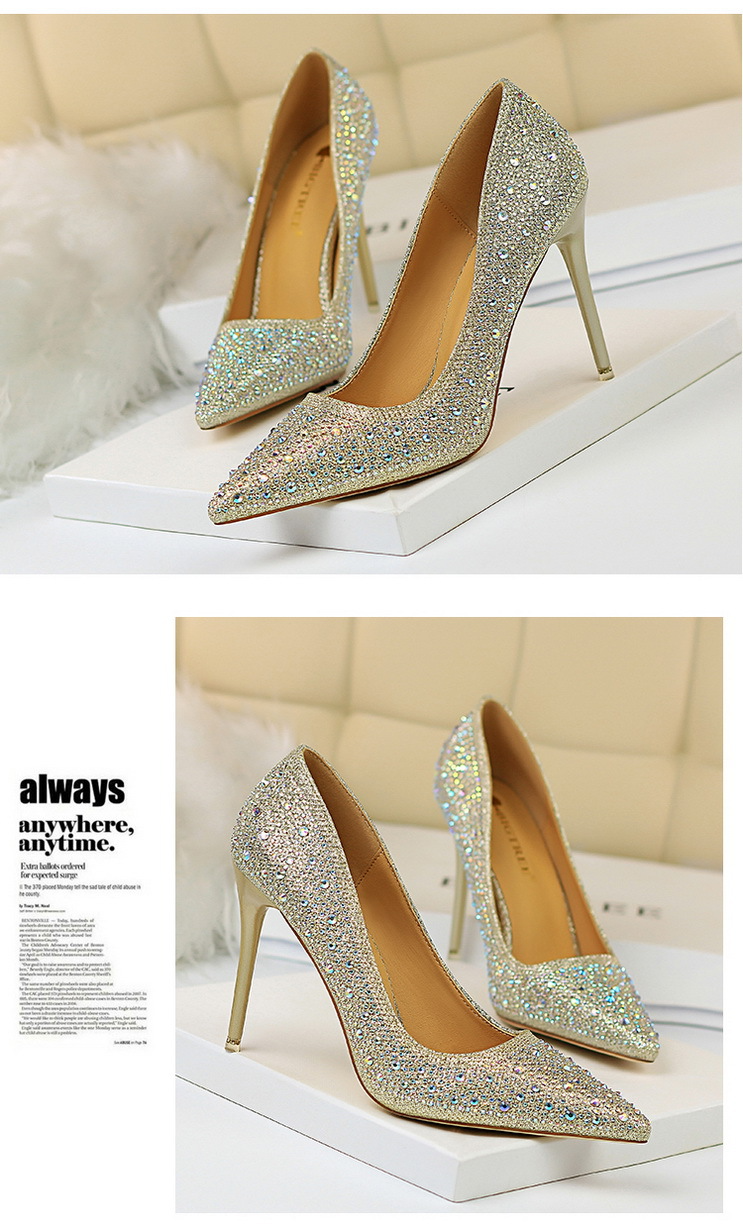 Champagne High Heels